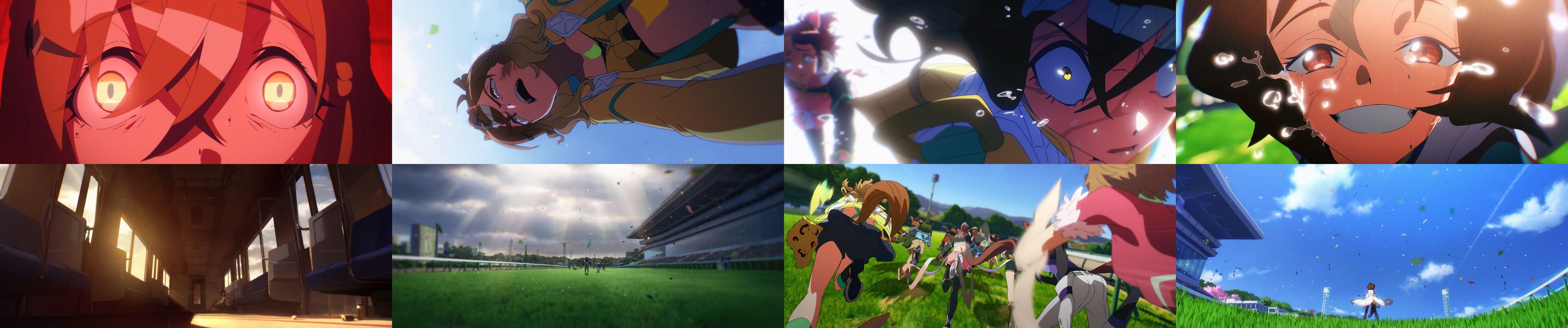 Captures d'écran du film Uma Musume: Pretty Derby - Shin Jidai no Tobira