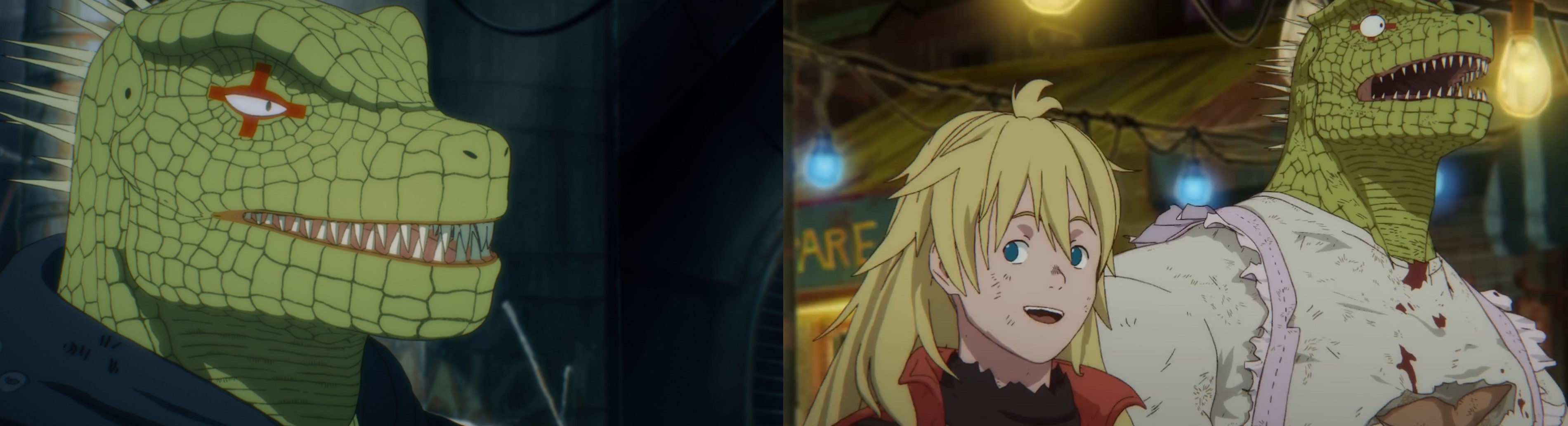 Kaiman saison 1 (gauche) | Kaiman saison 2 (droite)