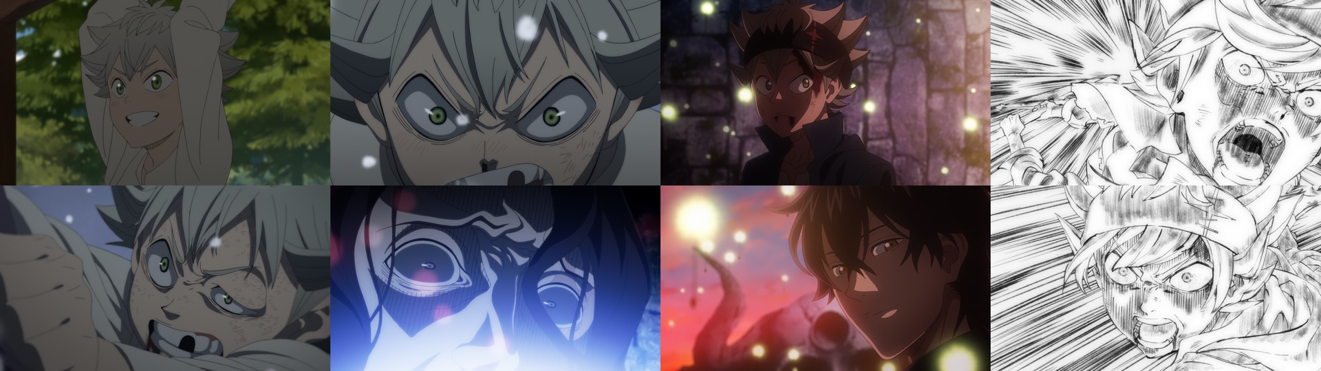 Corrections de Takaya Sunagawa et Shunji Akasaka sur l'épisode 2 de Black Clover